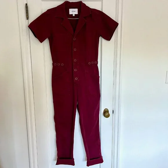 Pistola Grover Field Suit in Merlot | Size XS - Picture 5 of 11